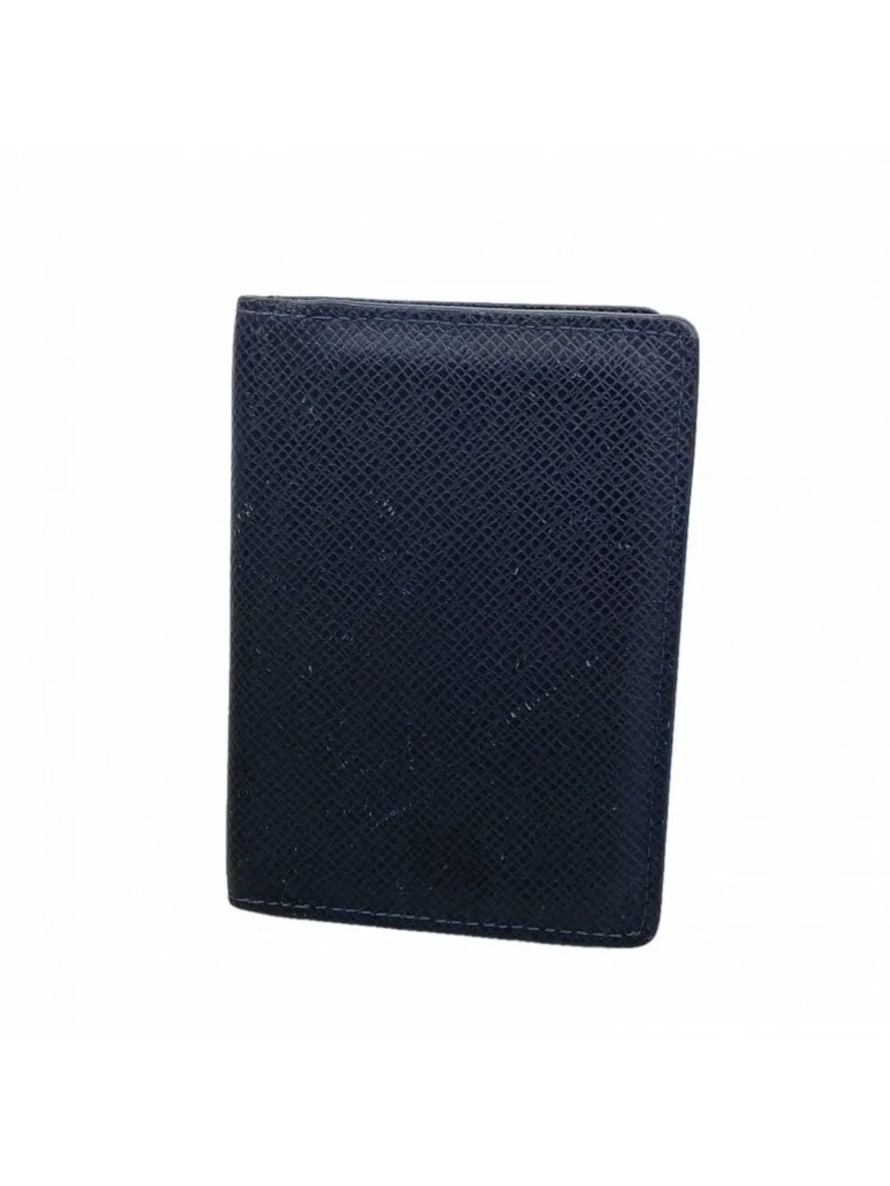 Louis Vuitton Card Case Taiga Organizer de Poche Blue